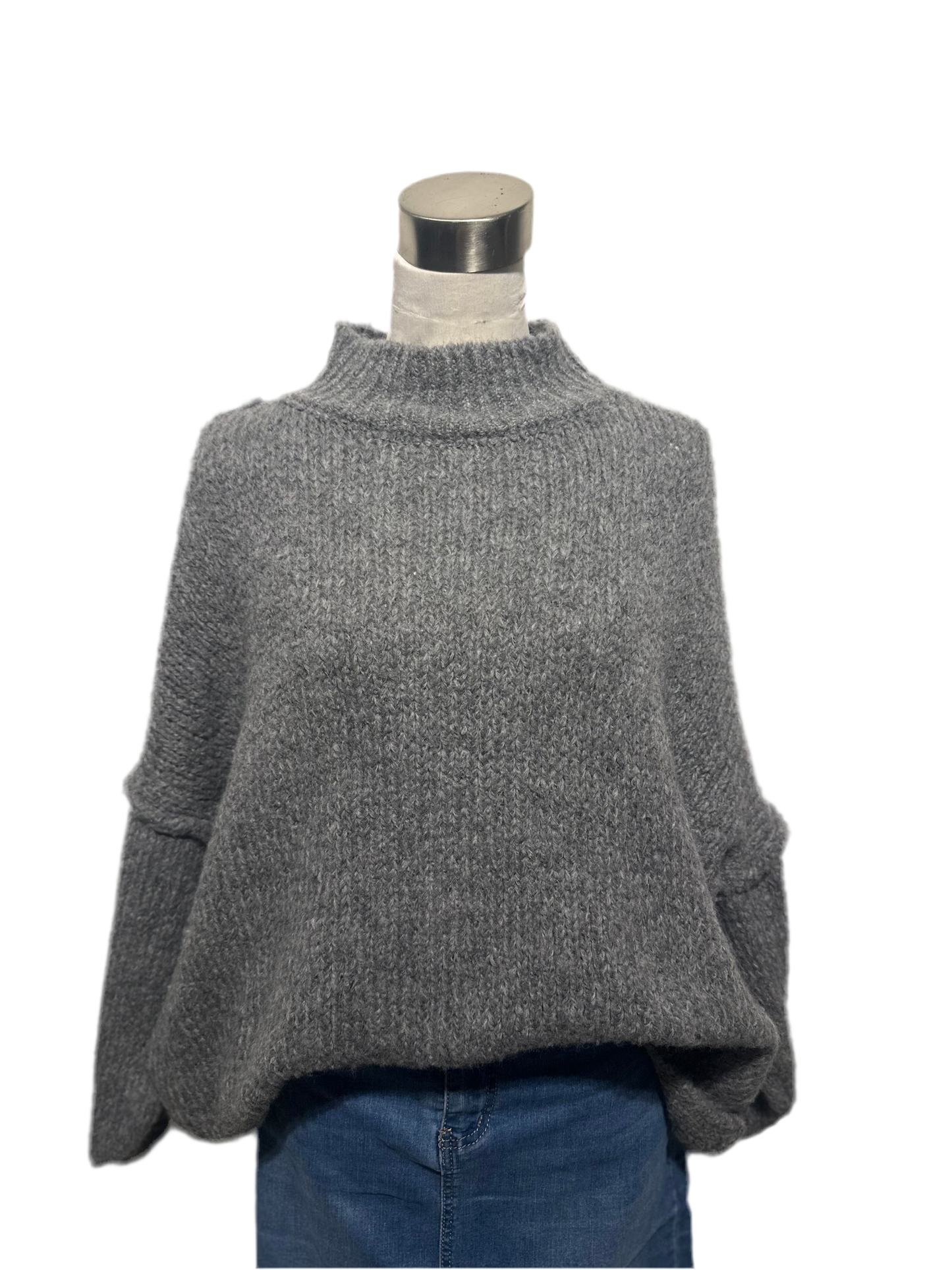 Pull ample en laine