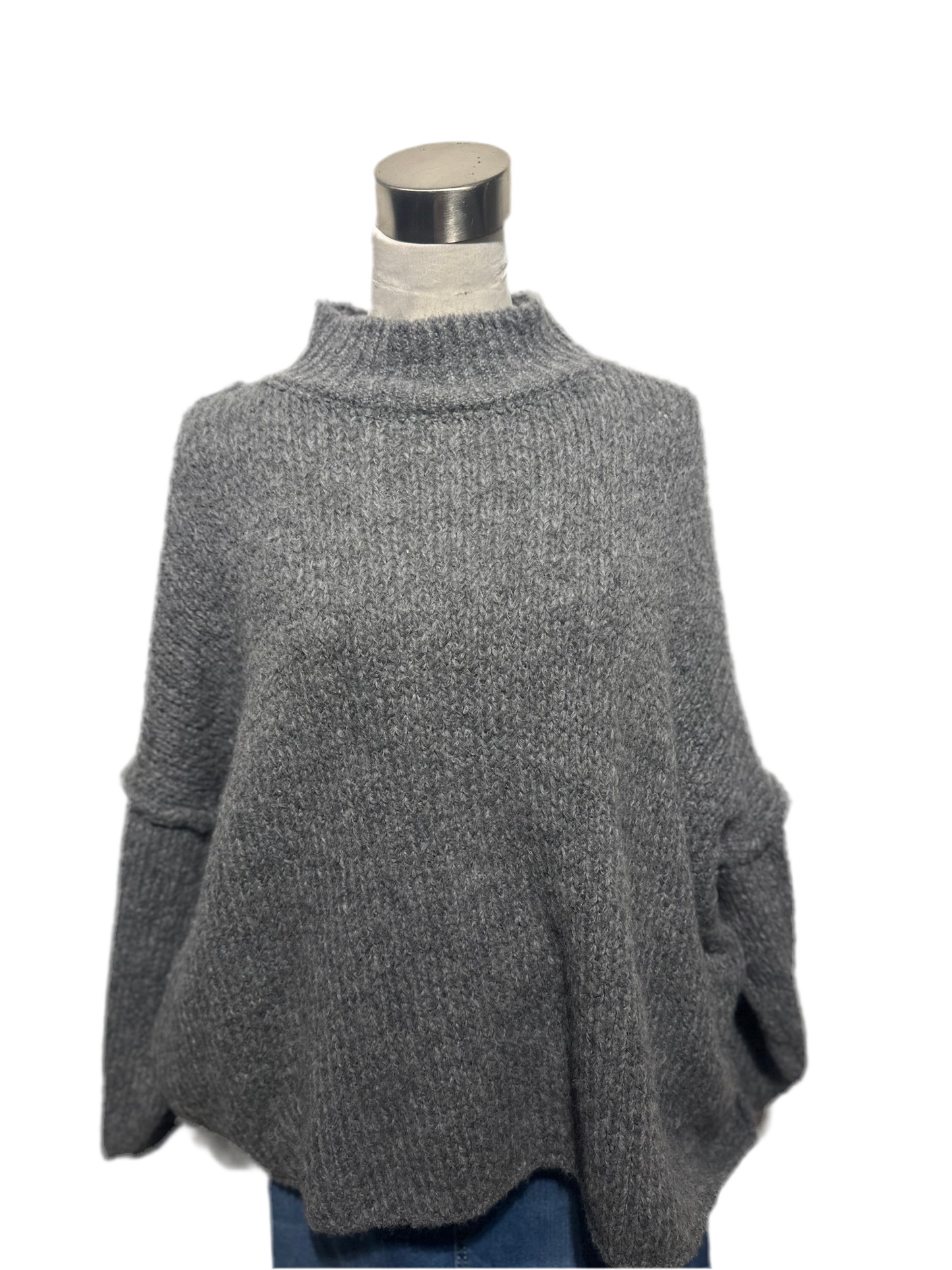 Pull ample en laine