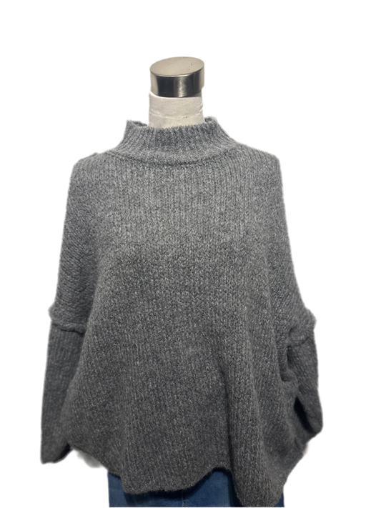 Pull ample en laine